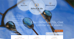 Desktop Screenshot of hebertetfils.com